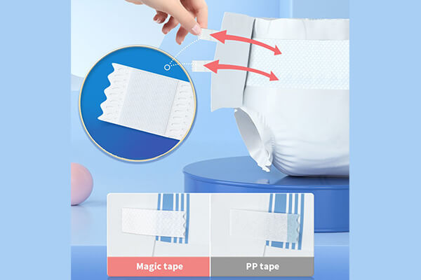 Fastening tape options